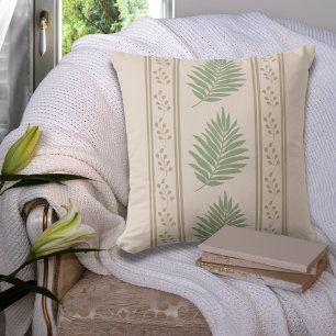 Boho Botanical Square Fashion Pillow