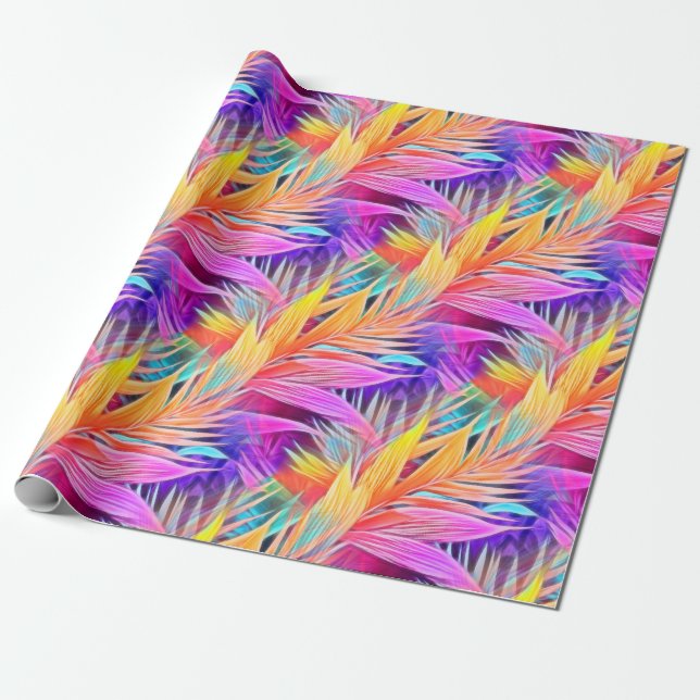 Boho Breeze Wrapping Paper (Unrolled)