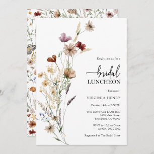 Boho Bridal Luncheon Invitation