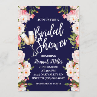 Boho Bridal Shower Brunch Invitation