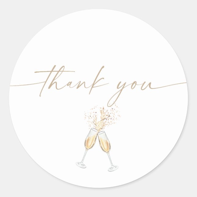 Boho Bridal Shower Classic Round Sticker  (Front)