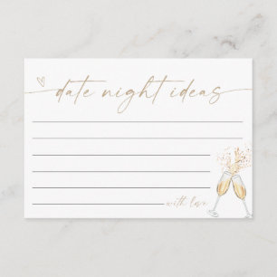 Boho Bridal Shower Enclosure Card