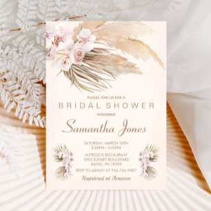 Boho Bridal Shower Invitation