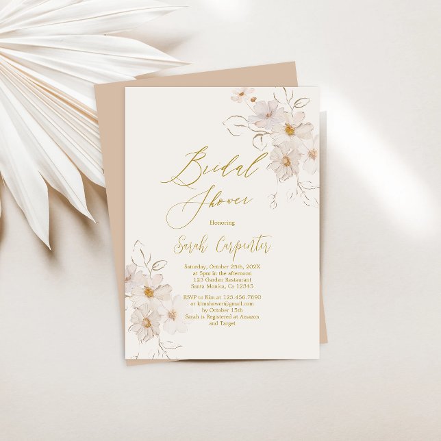 Boho Bridal Shower Invitation (Creator Uploaded)