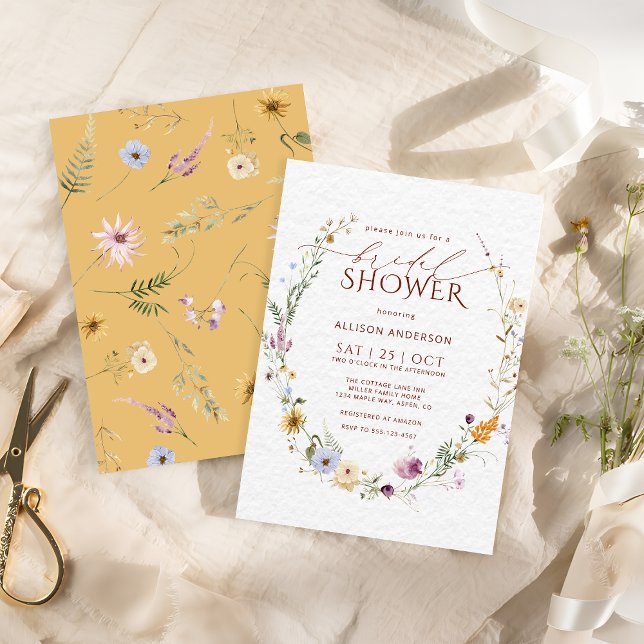 Boho Bridal Shower Invitation (Creator Uploaded)