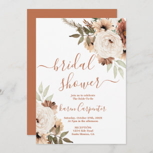 Boho Bridal Shower Invitation