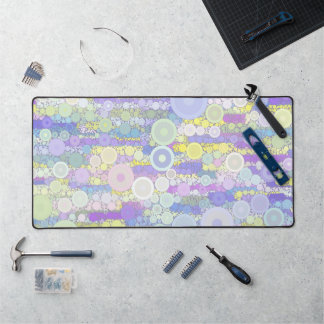 Boho Bubbles Desk Mat