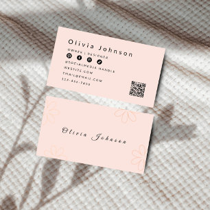 Boho Business Card