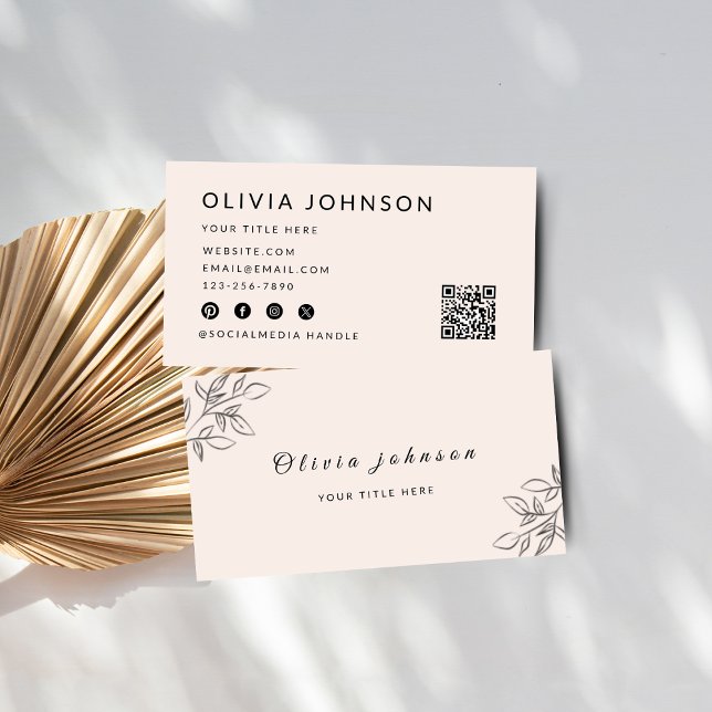 Boho Business Card (Creator Uploaded)