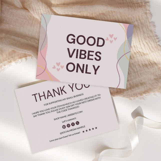 Boho Business Thank You Card (Creator Uploaded)