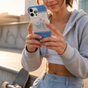 Boho Butterfly & Botanical iPhone 16 Pro Max Case