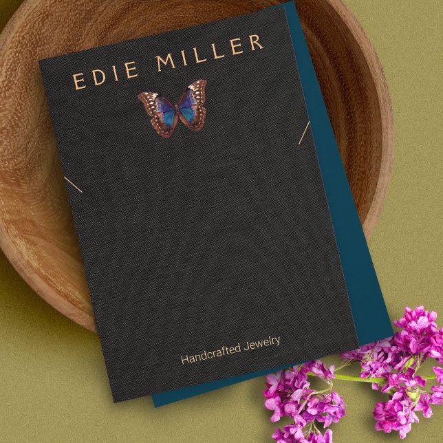 Boho Butterfly Necklace Bracelet Display Card (Creator Uploaded)