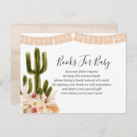 Boho Cactus Taco bout love Flowers Books for baby
