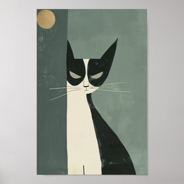 Boho Cat Poster (Front)