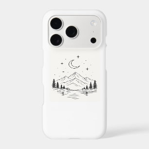 Boho Celestial Mountain Landscape Phone Case
