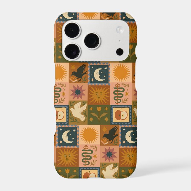 Boho Celestial | Retro Sun & Moon (Back)
