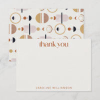 Boho Celestial Terracotta Personalised Stationery