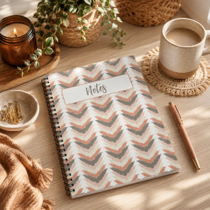 Boho Chevron Notebook
