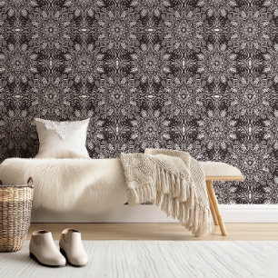 Boho Chic Barkley Mandala Wallpaper