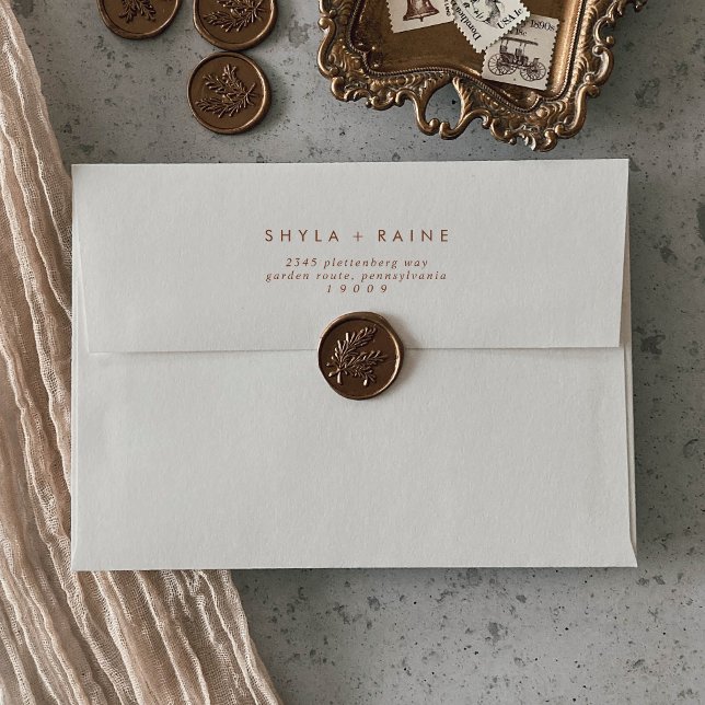 Boho Chic Bohemian Cream Wedding Envelopes (Boho Chic Bohemian Cream Wedding Envelopes)