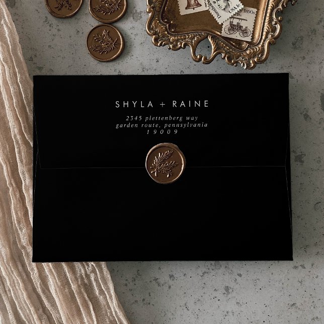 Boho Chic COLOR EDITABLE Wedding Envelopes (Creator Uploaded)