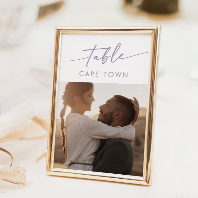 Boho Chic Dusty Purple Photo Table Numbers (Creator Uploaded)