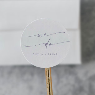 Boho Chic Dusty Purple We Do Envelope Seals