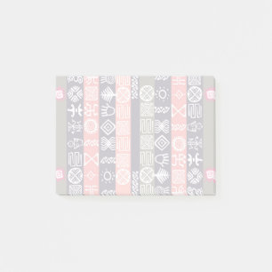 Boho-chic Ethnic African Design Post-it Post-it Notes