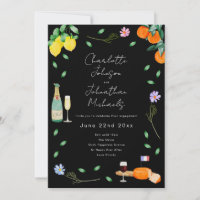 Boho Chic French Wine and Cheese Engagement Party