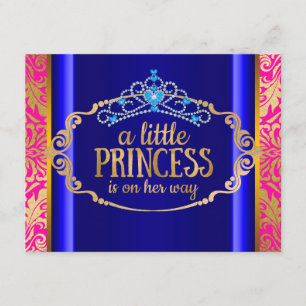 Boho Chic Indian Princess Baby Shower Invitation