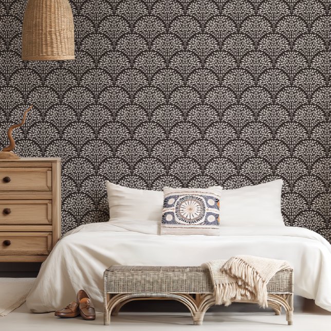 Boho Chic Leaf Scallop Wallpaper (Creator Uploaded)