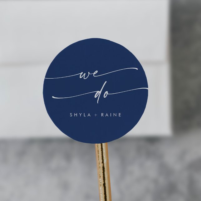 Boho Chic Royal Blue We Do Envelope Seals (Creator Uploaded)