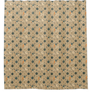 Boho Chic Shower Curtain – Free-Spirited
