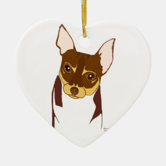 Boho Chihuahua ♡ ornaments