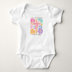 Boho Christian Easter Story Baby Bodysuit
