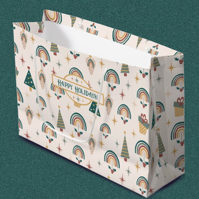 Boho Christmas Gift Bag (Creator Uploaded)