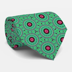 Boho Christmas Tie