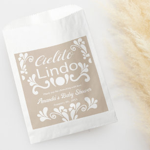 Boho Cielito Lindo Mexican Baby Shower Favour Bags