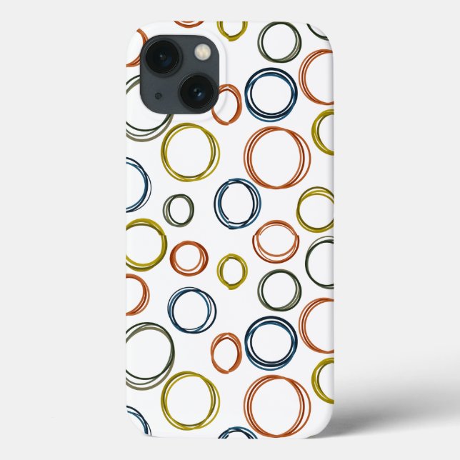 Boho Circles  Case-Mate iPhone Case (Back)