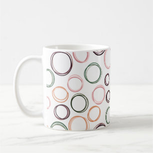 Boho Circles  Coffee Mug