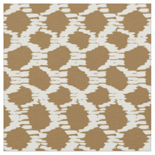 Boho Circles Earthy tones contemporary minimalist Fabric