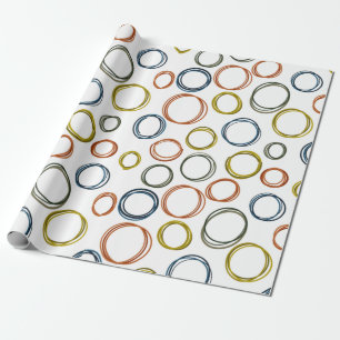 Boho Circles Wrapping Paper