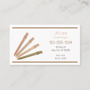 Boho Clips Business Card