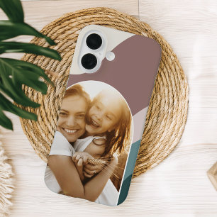 Boho Colour Flow Arch Photo iPhone 16 Case