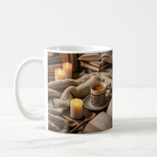 Boho Cosy Warm Candle lights Coffee Mug