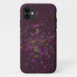 Boho Cranberry Quilted Tile Ethnic Graphic Case-Mate iPhone Case