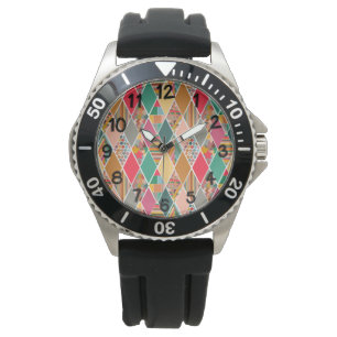 Boho Crazy Quilt Watch