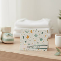 Boho Cream Moons and Stars Adoption Baby Shower