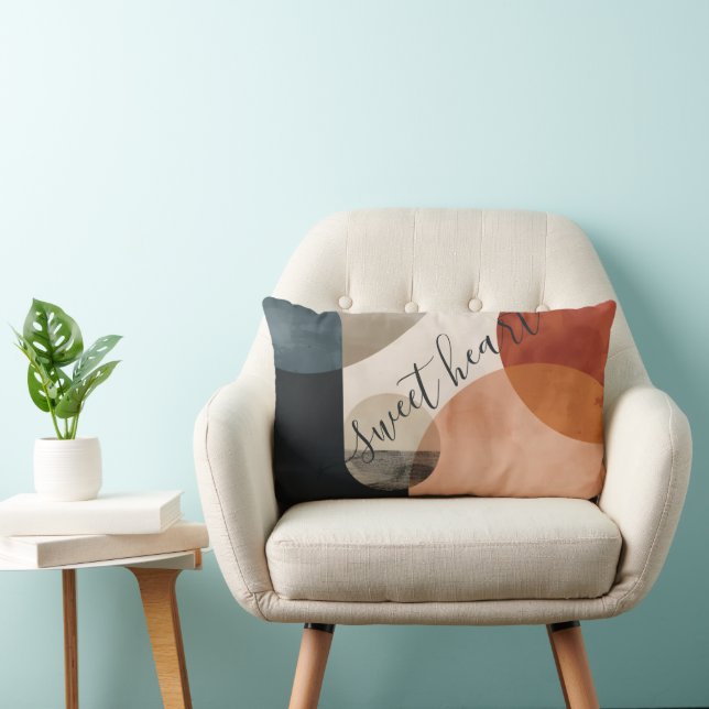Boho Custom Name Lumbar Cushion (Chair)