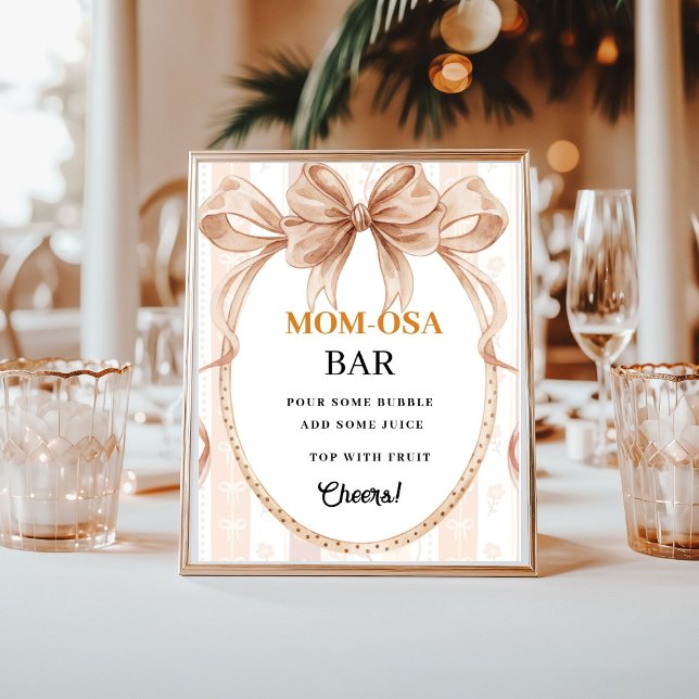 Boho cute Little Pie on the baby shower Favour sig Poster (Creator Uploaded)